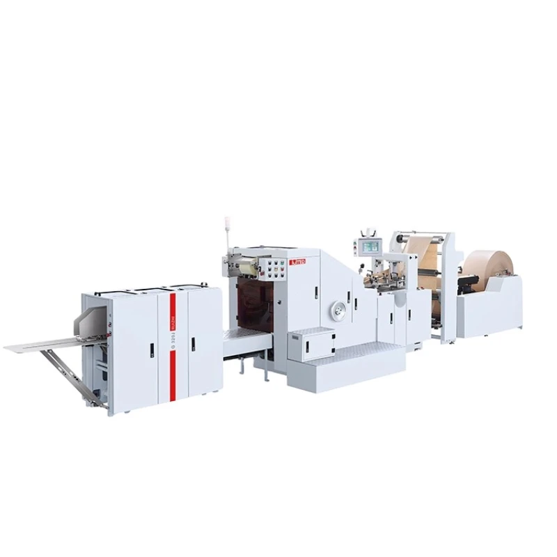 MTED RZFD-190 Food Paper Bag Making Machine Price Automatic Square Bottom Paper Bag Making Machine Automatic High Speed Sharp