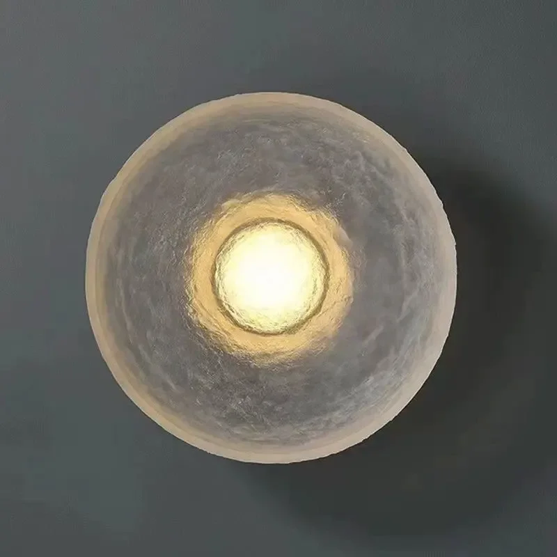 

Modern Hotel Living Room, Bedside, Bedroom, Aisle Decoration Creative Circular Wall Lamp