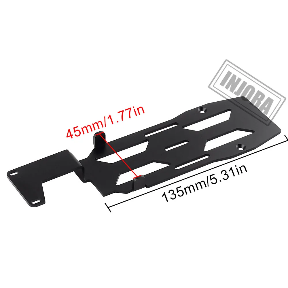 INJORA RC Car Metal Battery Mounting Plate Tray for 1/10 RC Crawler Car TRX-4 TRX4 Upgrade