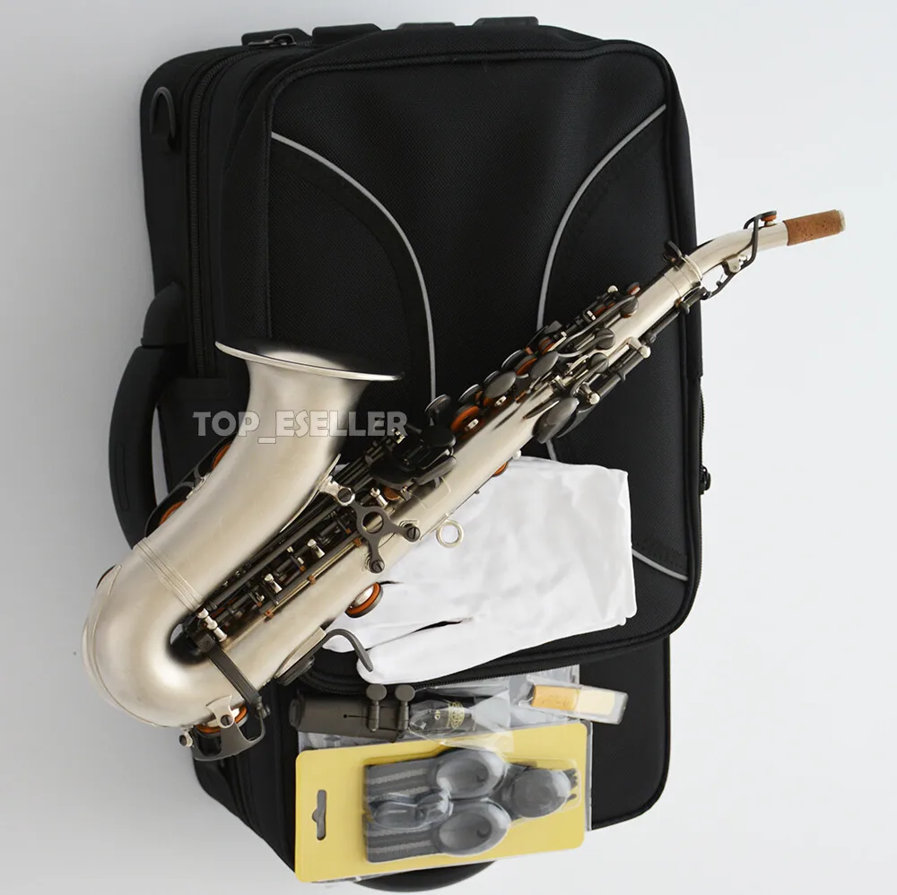 

Саксофон-сопрано Expert Matte Black Curved Sax WSS-656 2025г