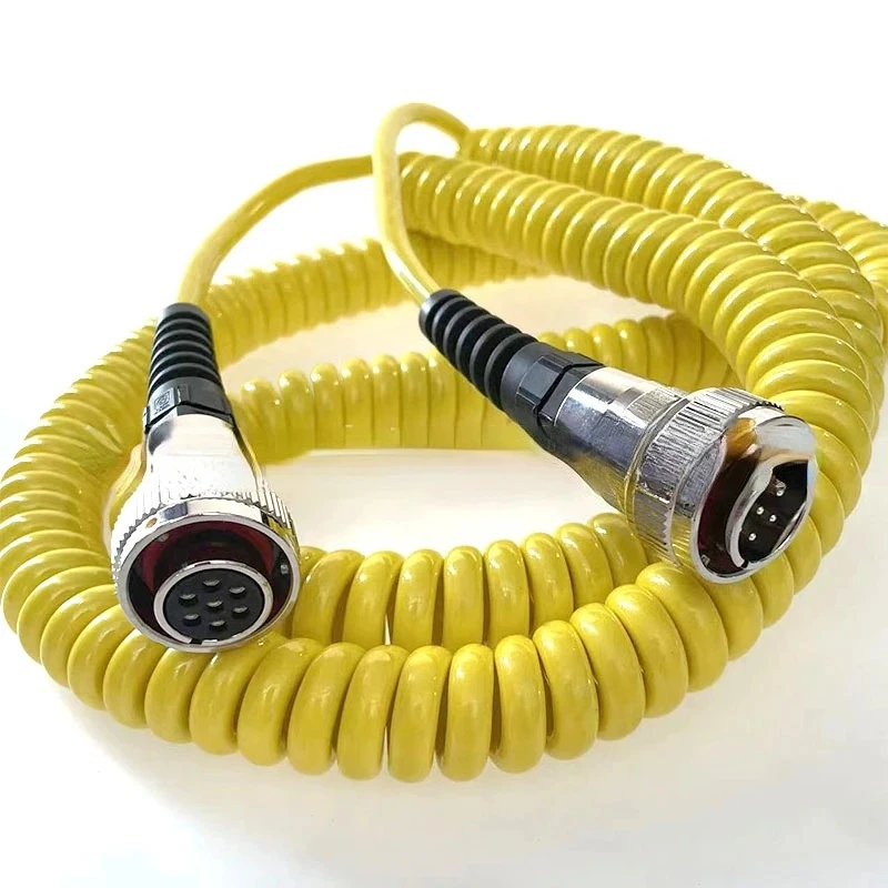 Spreader balance beam connection line,