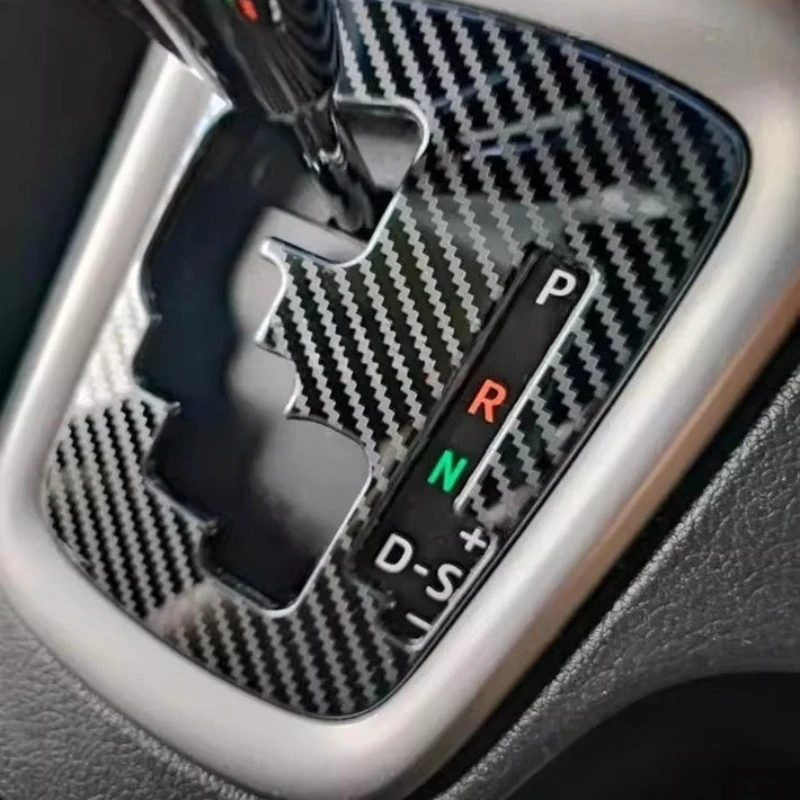 

Для Toyota Hilux 2016-2024: Модификация интерьера, карбоновая отделка центральной консоли и рамки переключения передач, автомобильные аксессуары