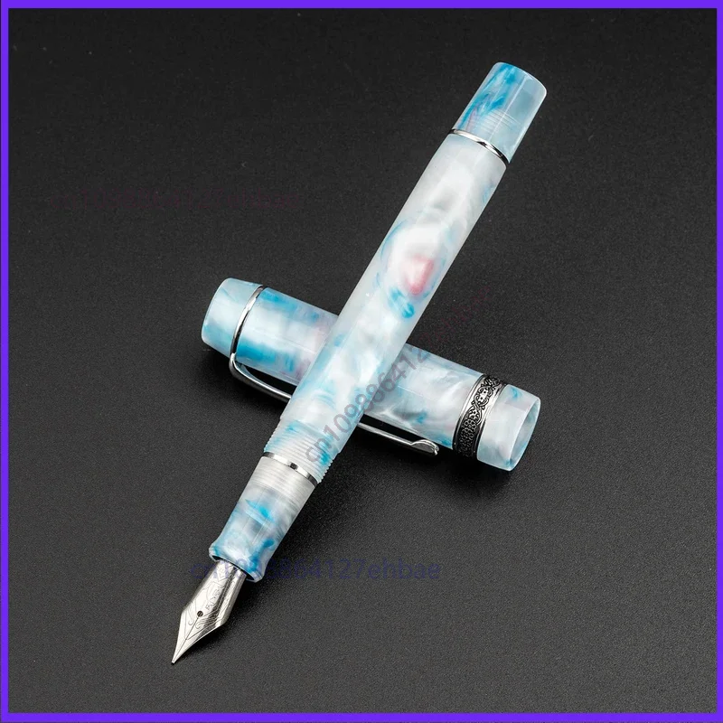 for-kaigelu-316a-cute-blue-white-iridium-acrylic-fountain-pen-ef-f-m-ink-pen-for-writing-office-and-business