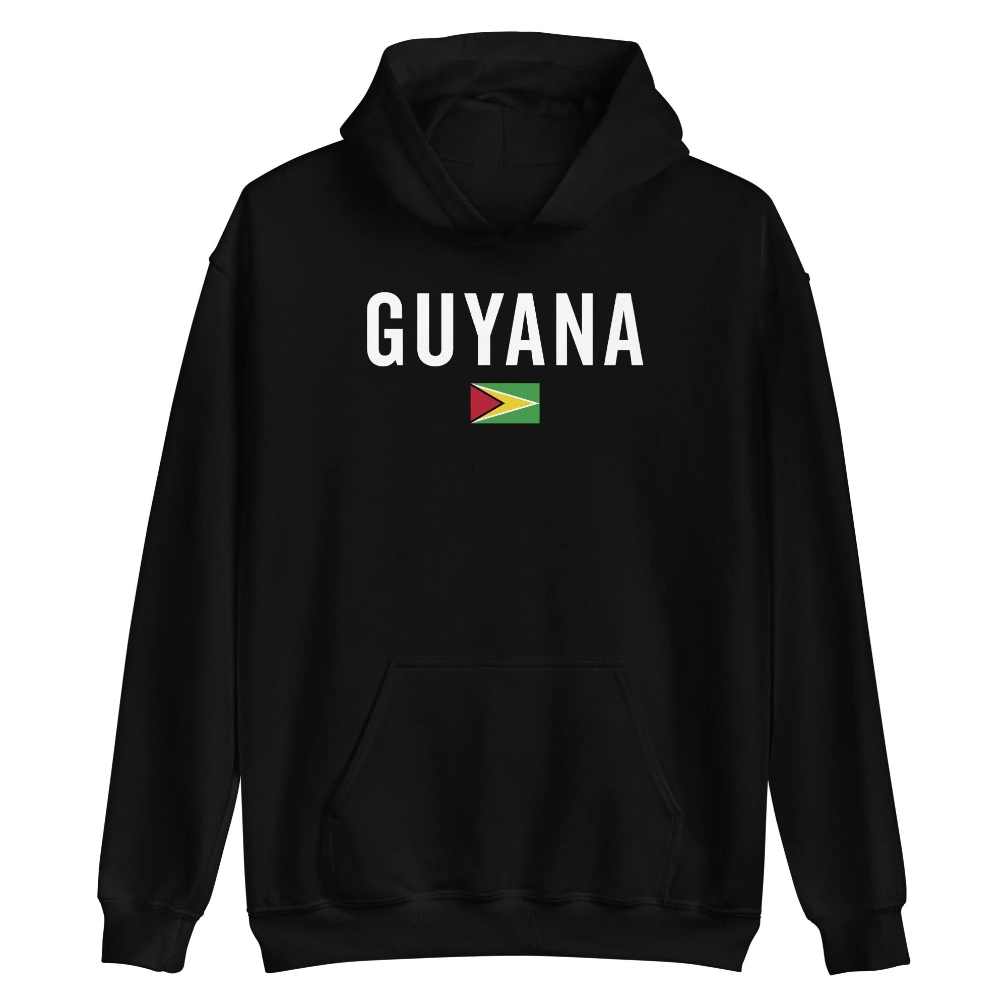 

Guyana Flag Hoodie Men's and Women's Long Sleeve Sweatshirt Y2k Tops Autumn Pullover Men Clothing Retro Sportswear Streetwear