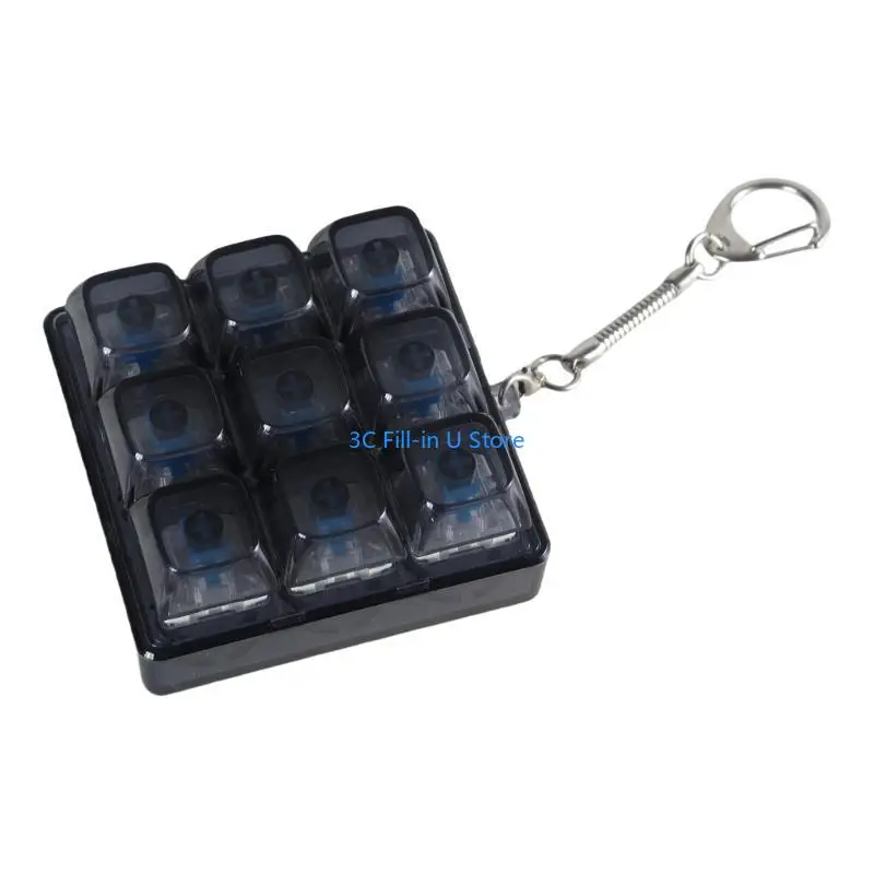 Teclados mecânicos G8TA 9Key Switches Tester Somitores chave chave XDA iluminados