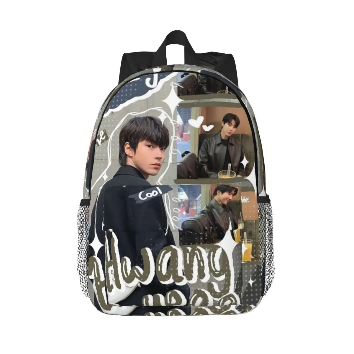 

Hwang In Yeop Backpack Hot Sale Daypack Large Capacity Boys Girls BookBag Shoulder Bags for Men Women Kids School Bag