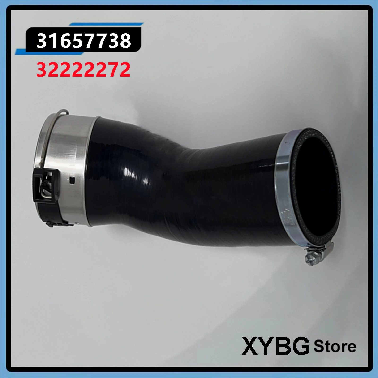 

Silicone Air Intake Hose Booster Pipe 31657738 32222272 for Volvo S60 S80 S90 V60