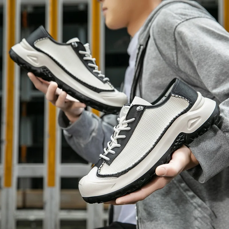 

Wear-resistant Sports Running Shoes for Men Breathable Mesh Sports and Leisure Shoes for Men Outdoor Travel Shoes for Men