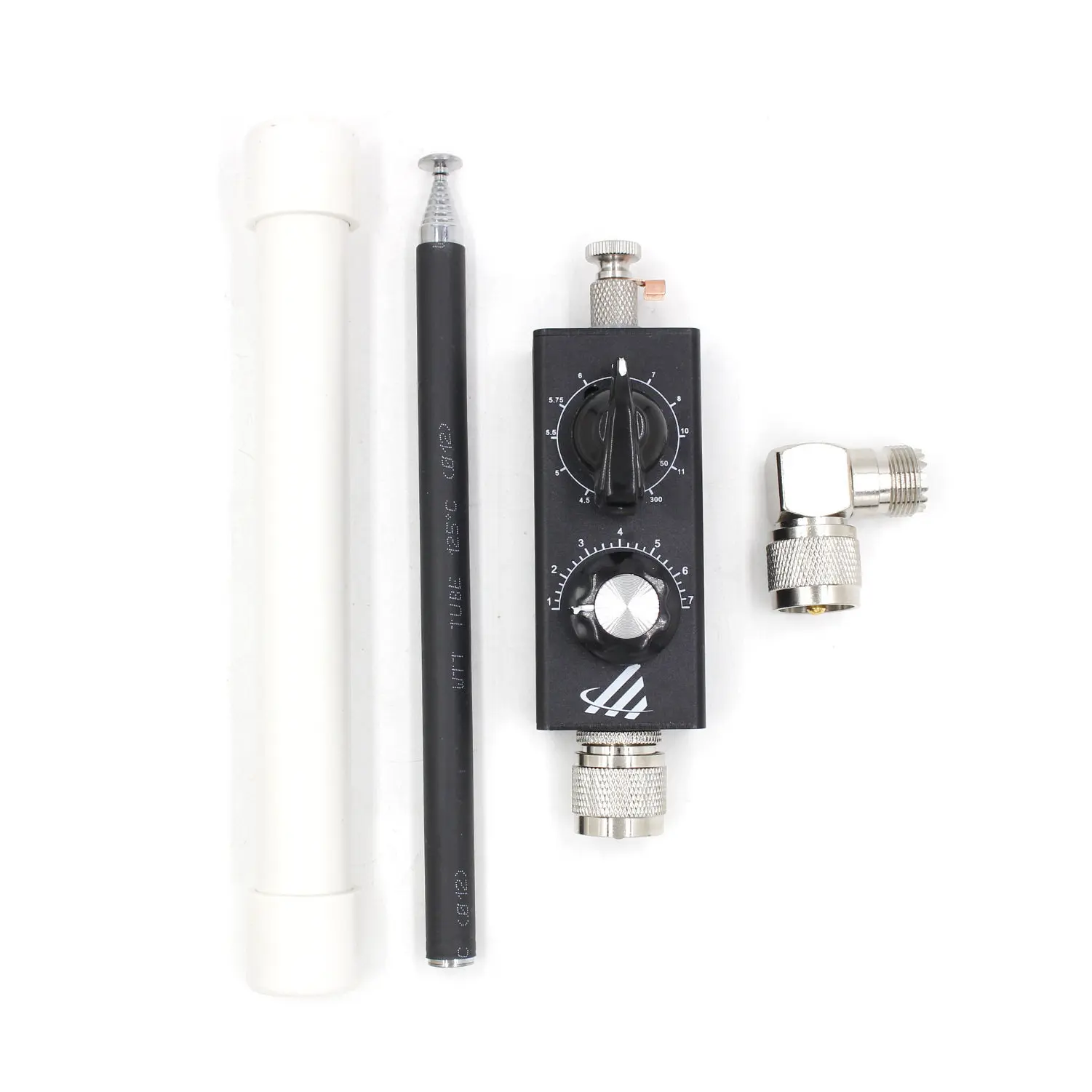 30W QRP Antenna 5-55MHz Full-Band HF Shortwave for Airband FM/UV Transmit BNC/SO239 Portable Radio