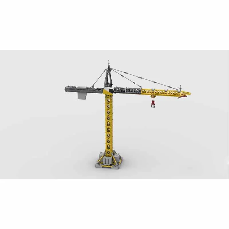 

MOC-214661 City Heavy-Duty Cargo Tower Crane Building Block Model 10,000 Parts Boys' Children's Birthday Building Block Toy Gift