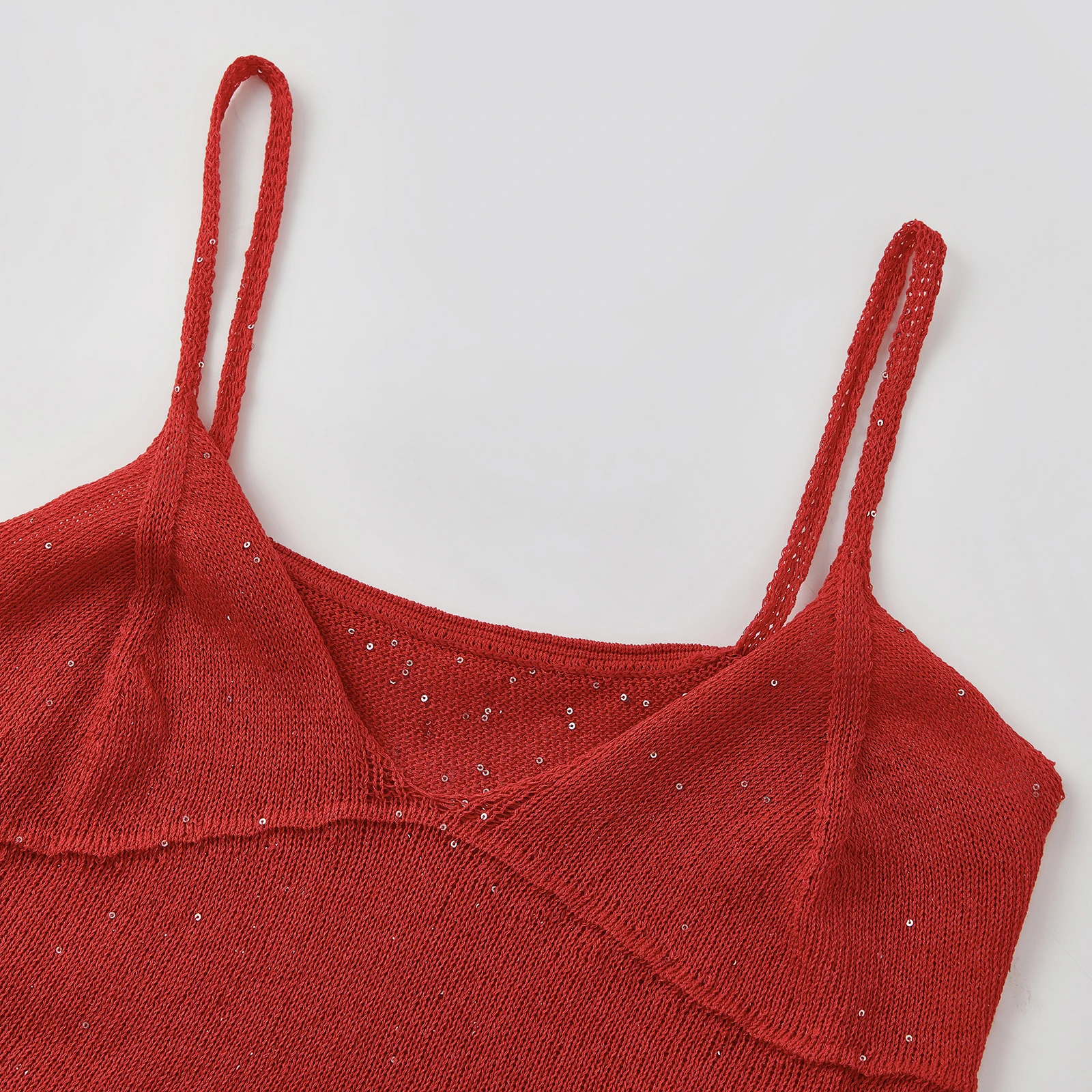 

Women y2k Sparkly Two Piece Skirts Outfits Sleeveless Spaghetti Strap Scoop Neck Cami Tops Bodycon Sexy Maxi Skirts Rave Party