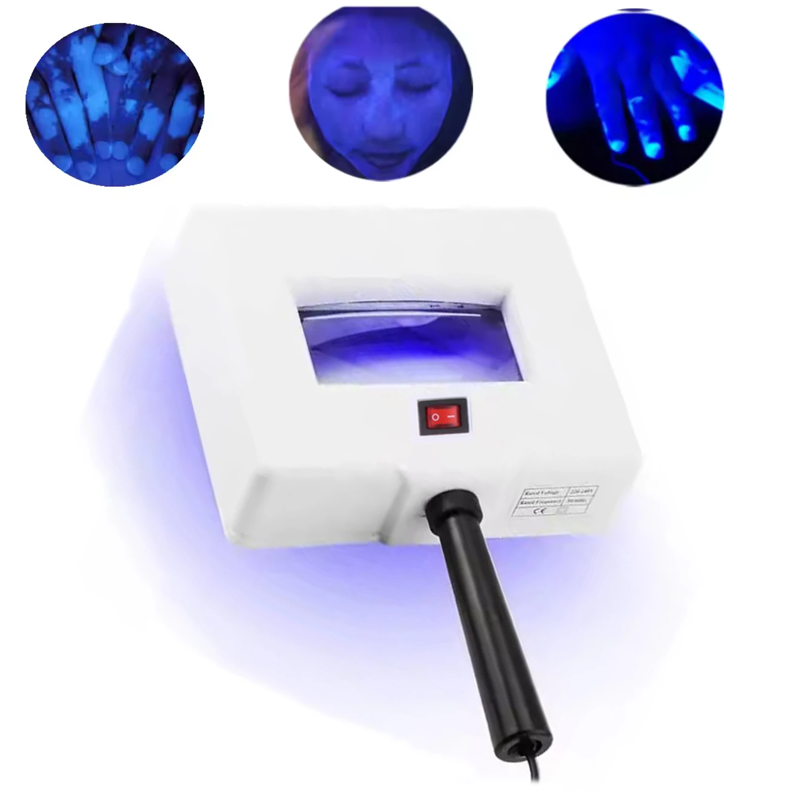 Professional Lamp Skin UV Analyzer Wood Lamp Facial Skin Test Machine Beauty Machines Professional Facial Skin Diagnostic Device