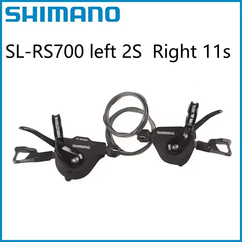 Shimano-ブラックシフトレバー,オフロードバイク,105,sl,rs700,右側,11
