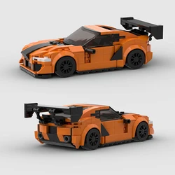 MOC Supra GR Fast & Furious Racing Car City Speed Champions Sports Building Blocks Bricks Kids Toy Boys Racers Vehicle Technique