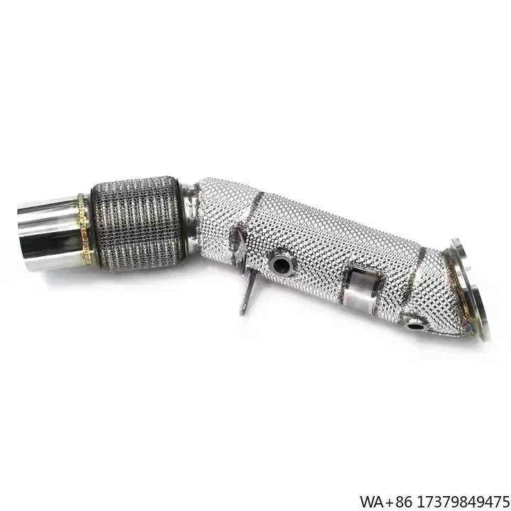 

OEM Stainless Steel Exhaust System for BMW 320 420 B48 2.0T 2019-2022 Auto Part Downpipe With Heat Shield