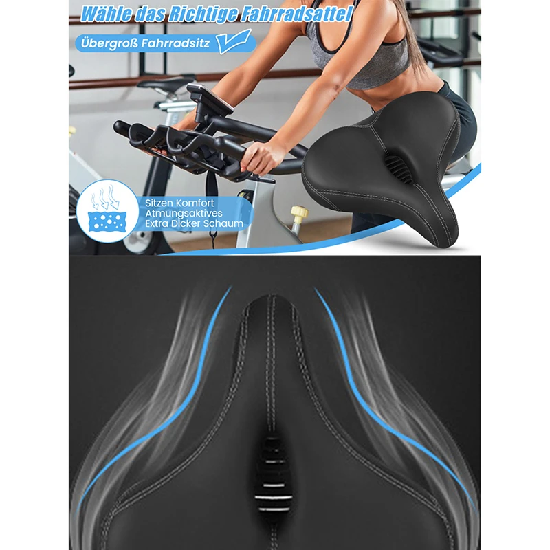 Shock Absorbing Hollow Bike Saddle Bicycle Seat Breathable Rainproof Cycling Road Mountain Cyxling Accessory