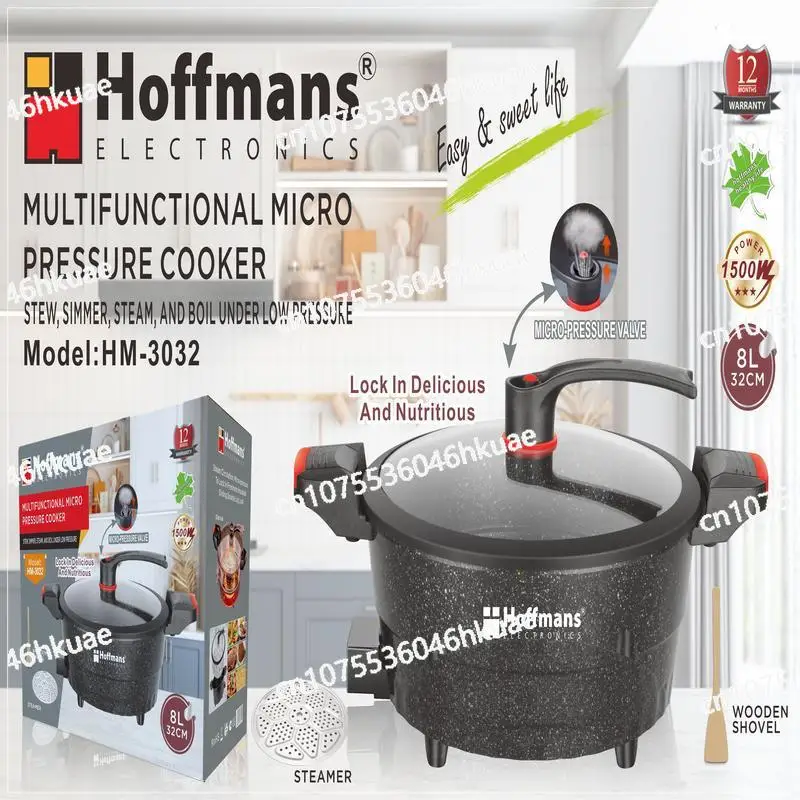 

Electric Hot Pot 3032 8L Multifunction Micro Pressure Cooker