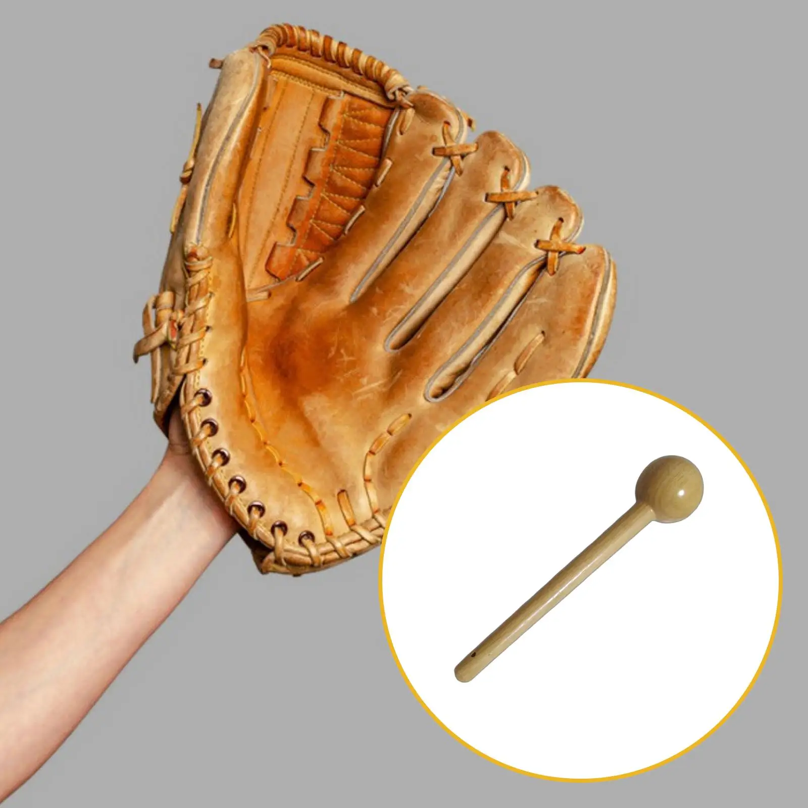

Baseball Glove Mallet Replace High Performance Easy Use Accessories Gloves Shaping Multi Purpose Equipment Pocket Break in Too