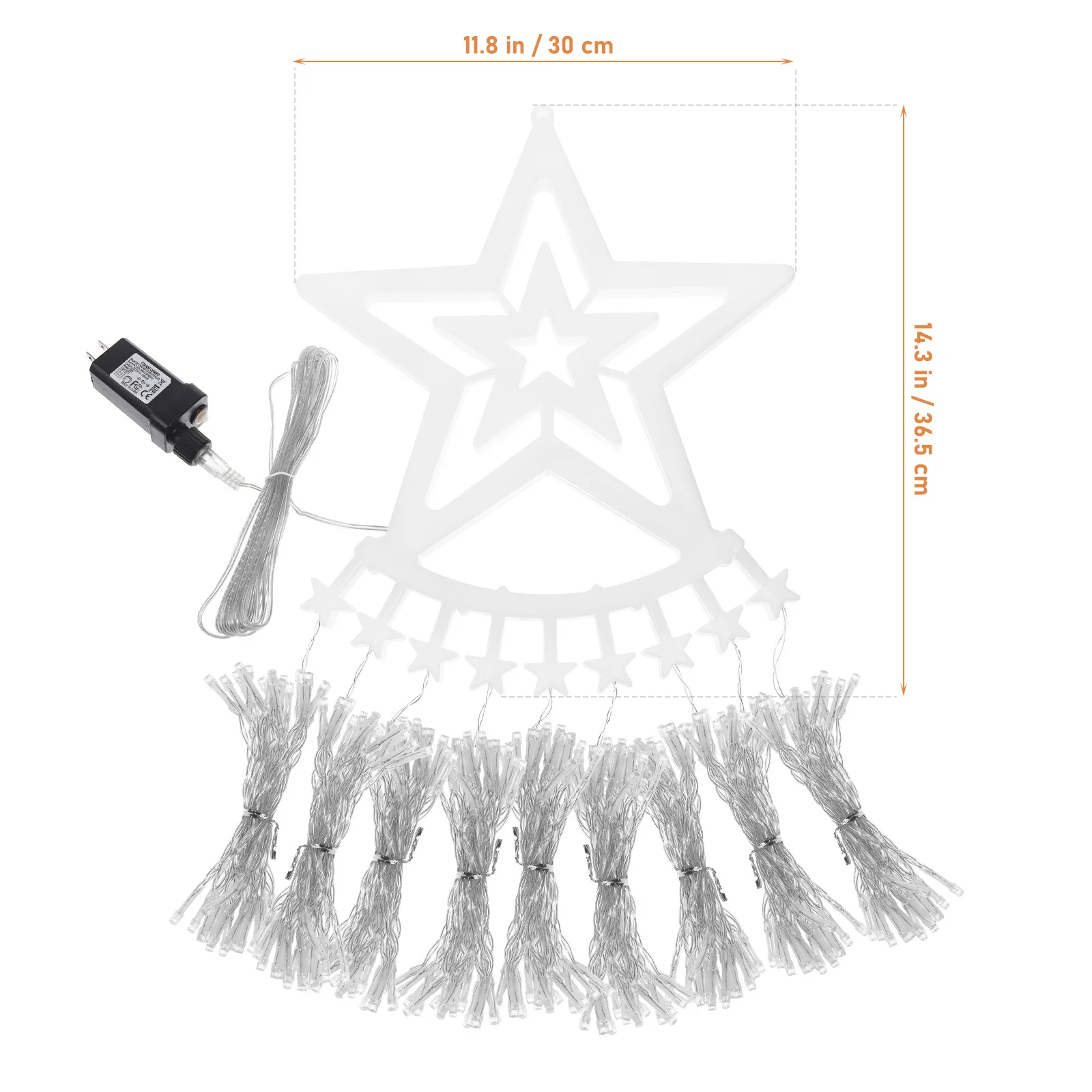 350 LED عيد الميلاد ستار شلال ضوء في الهواء الطلق شجرة عيد الميلاد ساحة معلقة أضواء الزخرفية عطلة أضواء الزخرفية في الهواء الطلق