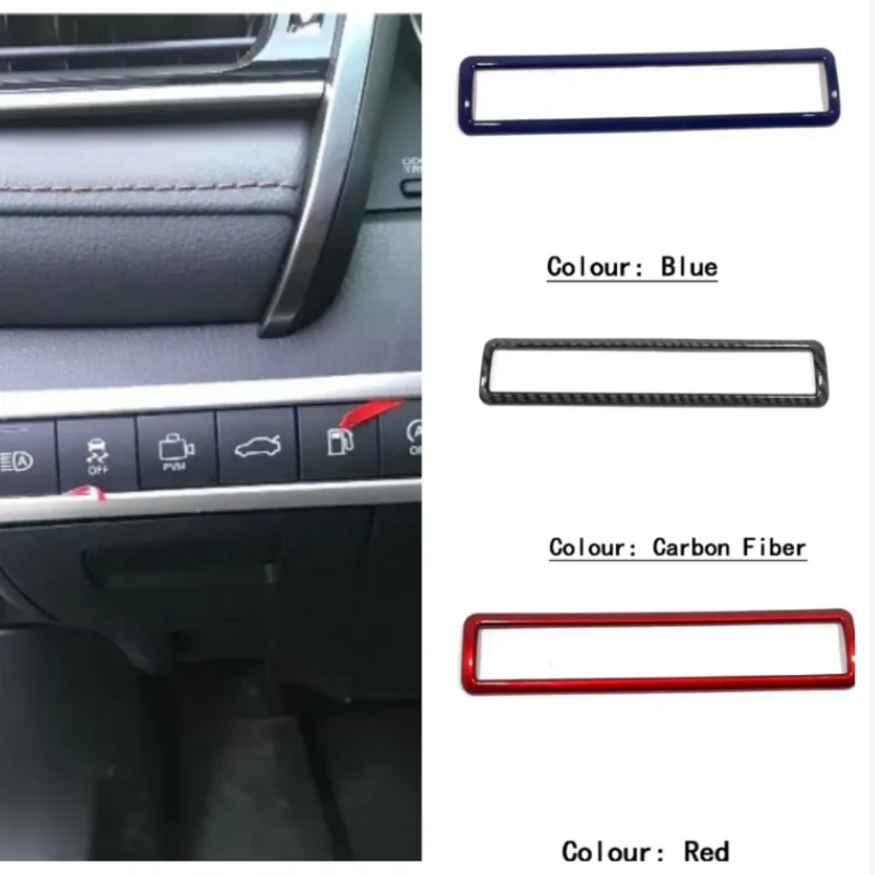 

For Toyota Camry XV70 2018-2023 Car Styling Cover Front Fog Light Switch Inner Trim Frame Lamp Panel Stick