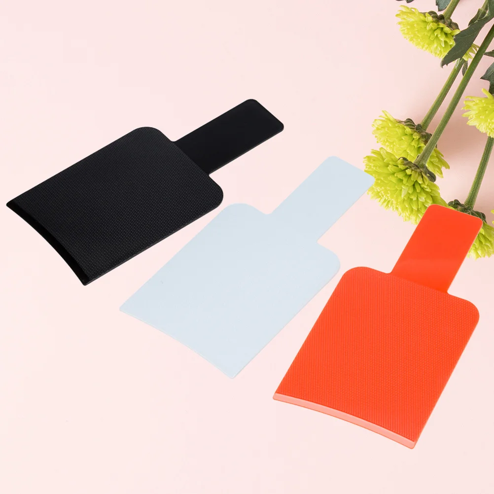 3Pcs Hair Dye Board and Brush Set Anti Slip Diamond Surface Ideal for Painting Bleaching Long Hair Styling Salon Household Use - Image 6