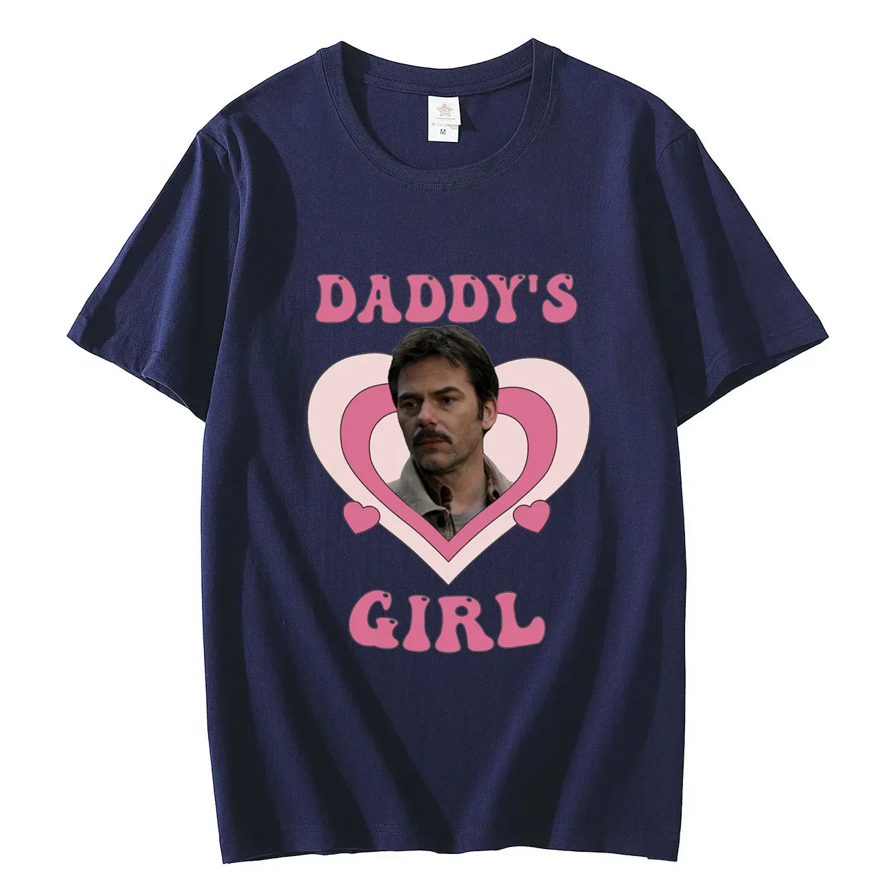 Daddy\'s Girl Billy Burke T-shirt Twilight Saga Charlie Swan Graphic T Shirts Men Women Casual Pure Cotton Short Sleeve T-shirts