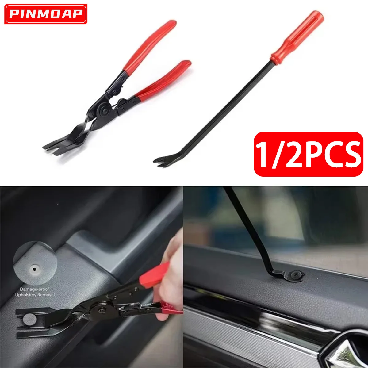 PINMOAP Dismantling Of Automotive Fasteners Car Decoration Clip Disassembly Pliers Instrument Panel Interior Disassembly Tool