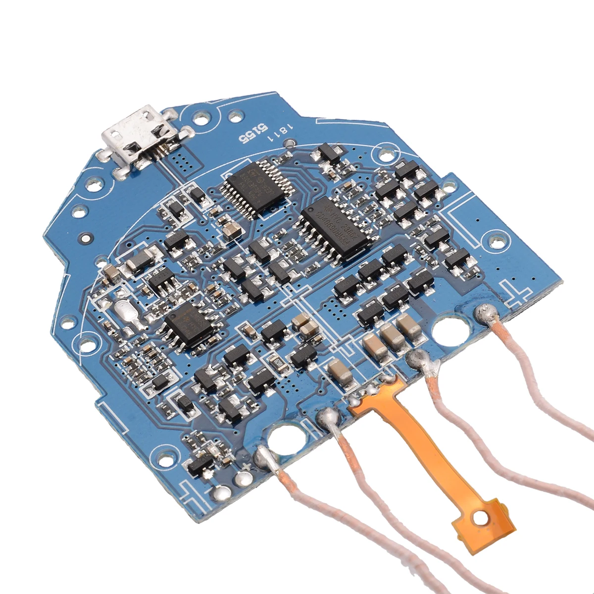 Universal 15W Fast Wireless Charger PCBA Circuit Board Dual 2 Coil Wireless Charging For iPhone Samsung Xiaomi Huawei