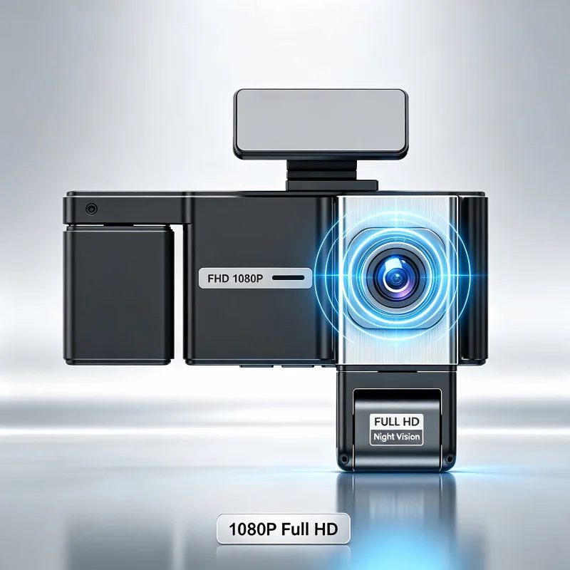 Cámara de salpicadero de cuatr - Dash Cam Night Vision Infrared reseña y precio