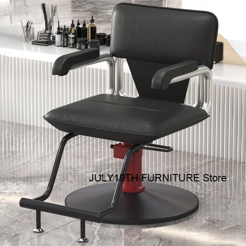 

Beauty Rolling Barber Chairs Wheel Recliner Manicure Barber Chairs Recliner Cadeira Cabeleireiro Commercial Furniture YQ50BC