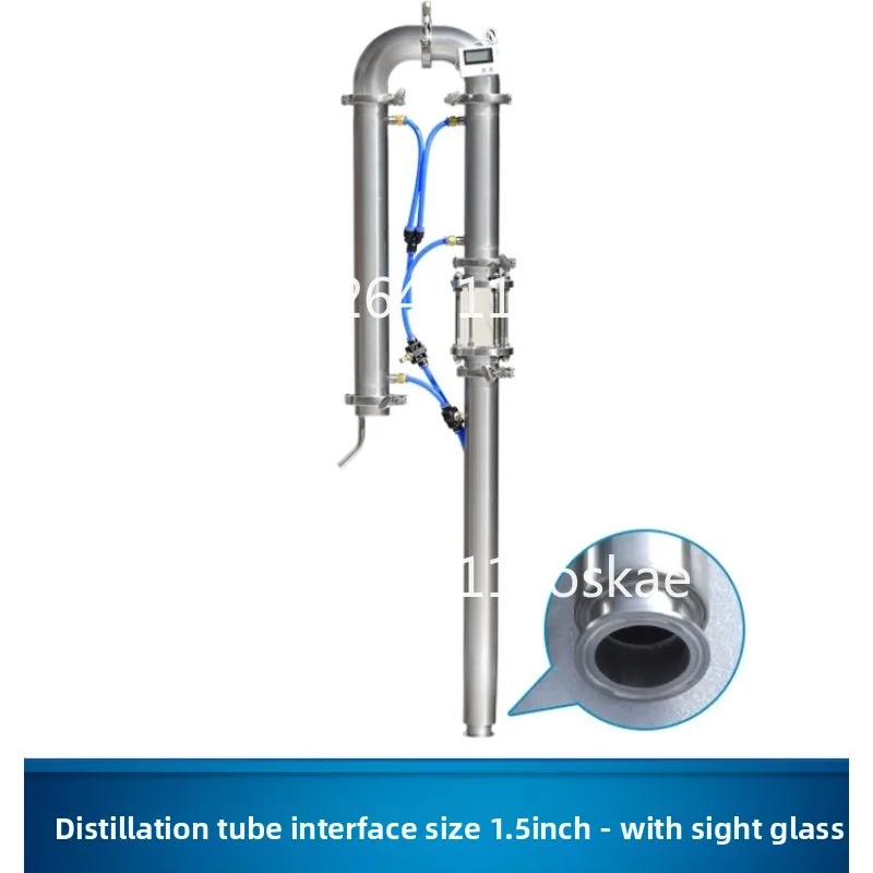 Russian Tube Tower Distillation Still Kit for Vodka Brewing Home Distiller with Copper Coating - All-Inclusive Home Brewing Equi view 2