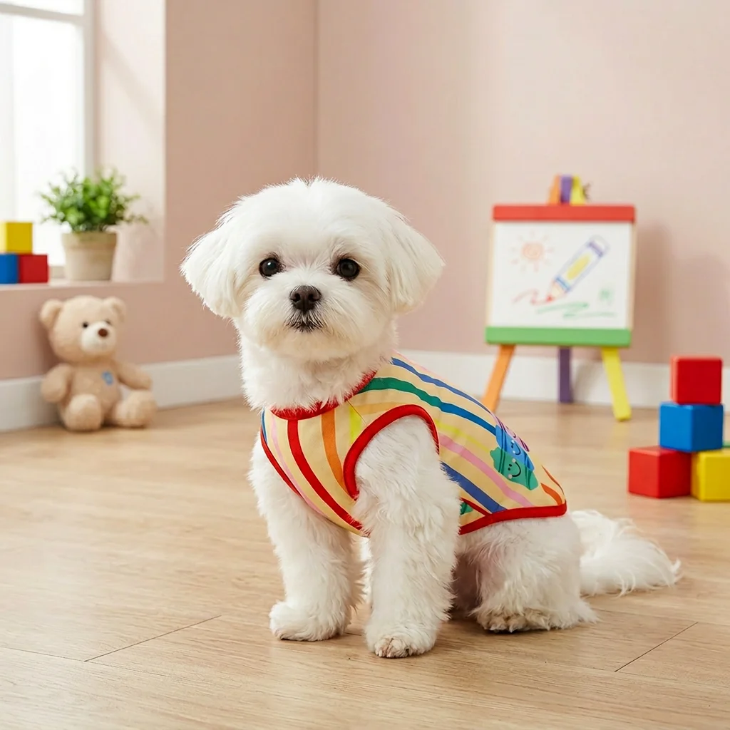 Chaleco divertido para perros y gatos - Ropa colorida - imagen 4