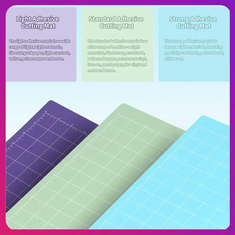 

ABKL-3 Pack Cutting Mat, Lettering Machine Mat, Self-Healing, Rotary Cutting Mat For Sewing 12X12inch