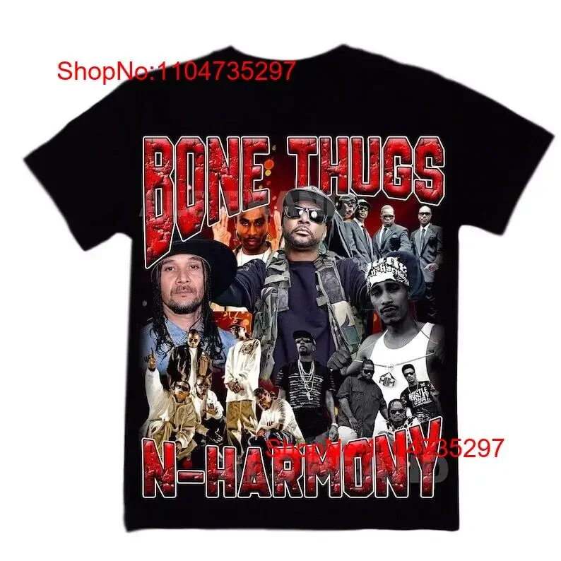 Bone Thugs N Harmony 2025 t-shirt nouveau S 5XL Hip Hop expédition rapide vintage lavé mode unisexe élégant confortable homme