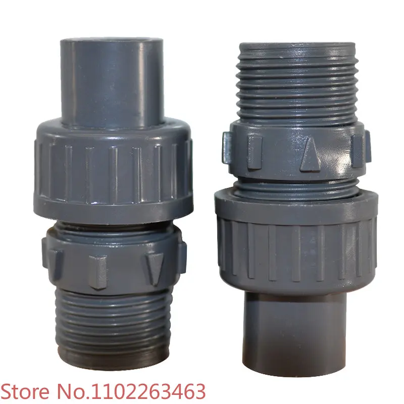 Milton metering pump accessories inlet and outlet check valve 0025 0500 solenoid pump check valve PVC sewage chemical