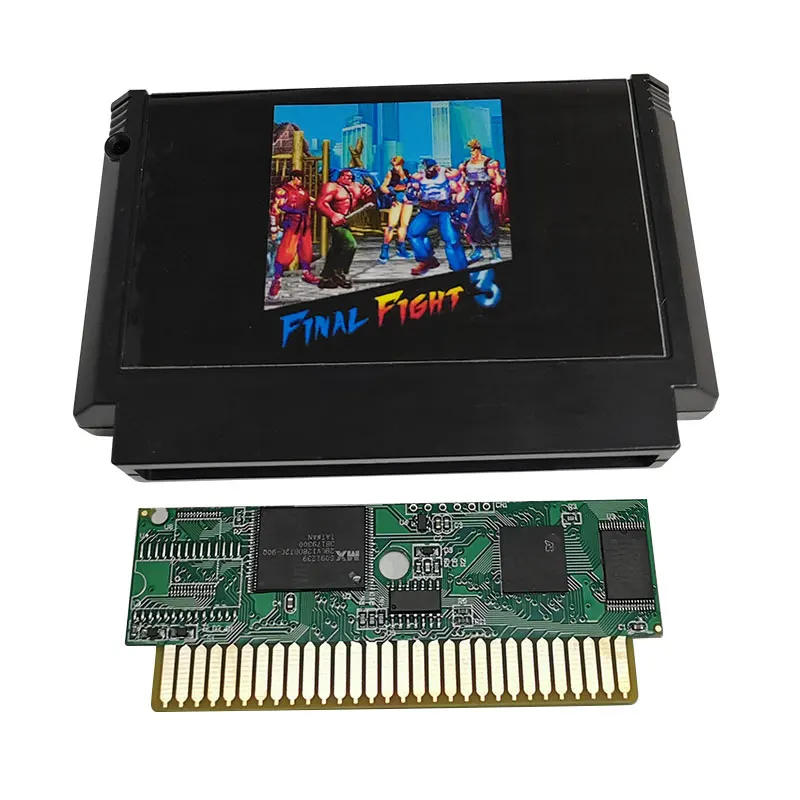 final fight 3 FC 8 Bit Game Cartridge For 60 Pin TV Game Console