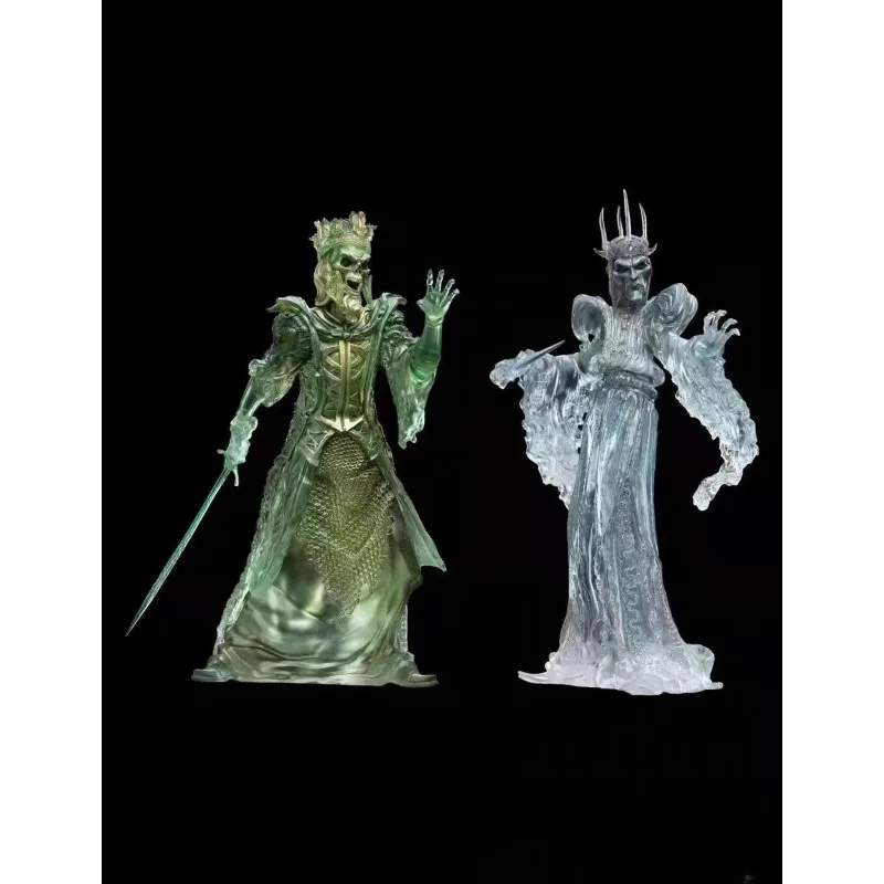 Weta Workshop versión Q MINI EPICS figura de acción del rey bruja de Angmar edición limitada coleccionable exquisita estatua de juguete