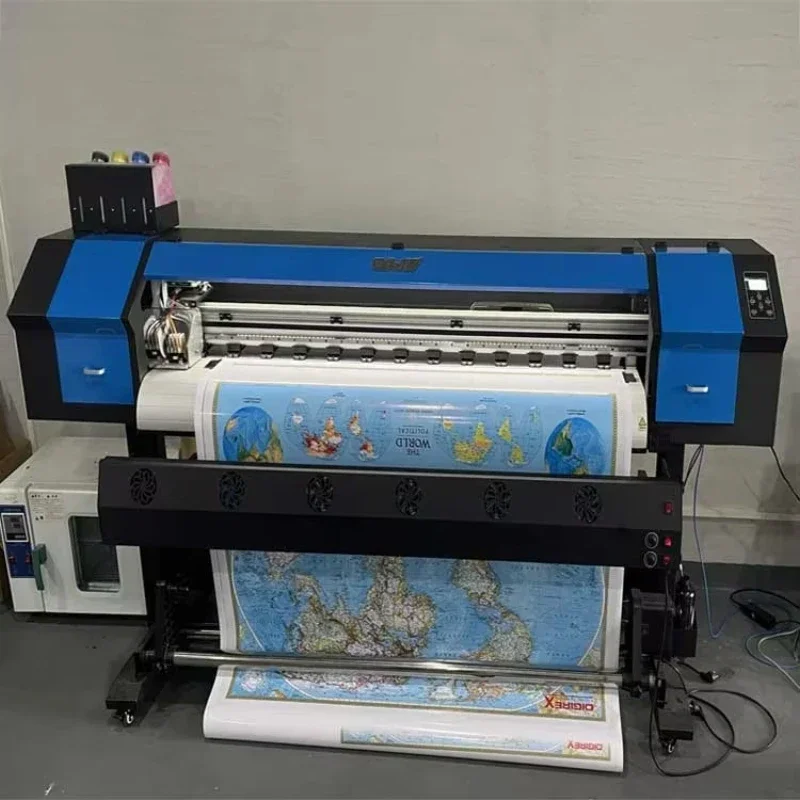 High-end and low-cost 1.3m 1.6m 1.9m 2.5m 3.2m plotter with i3200/dx11/xp600/dx5/dx7 head outdoor inkjet ecological
