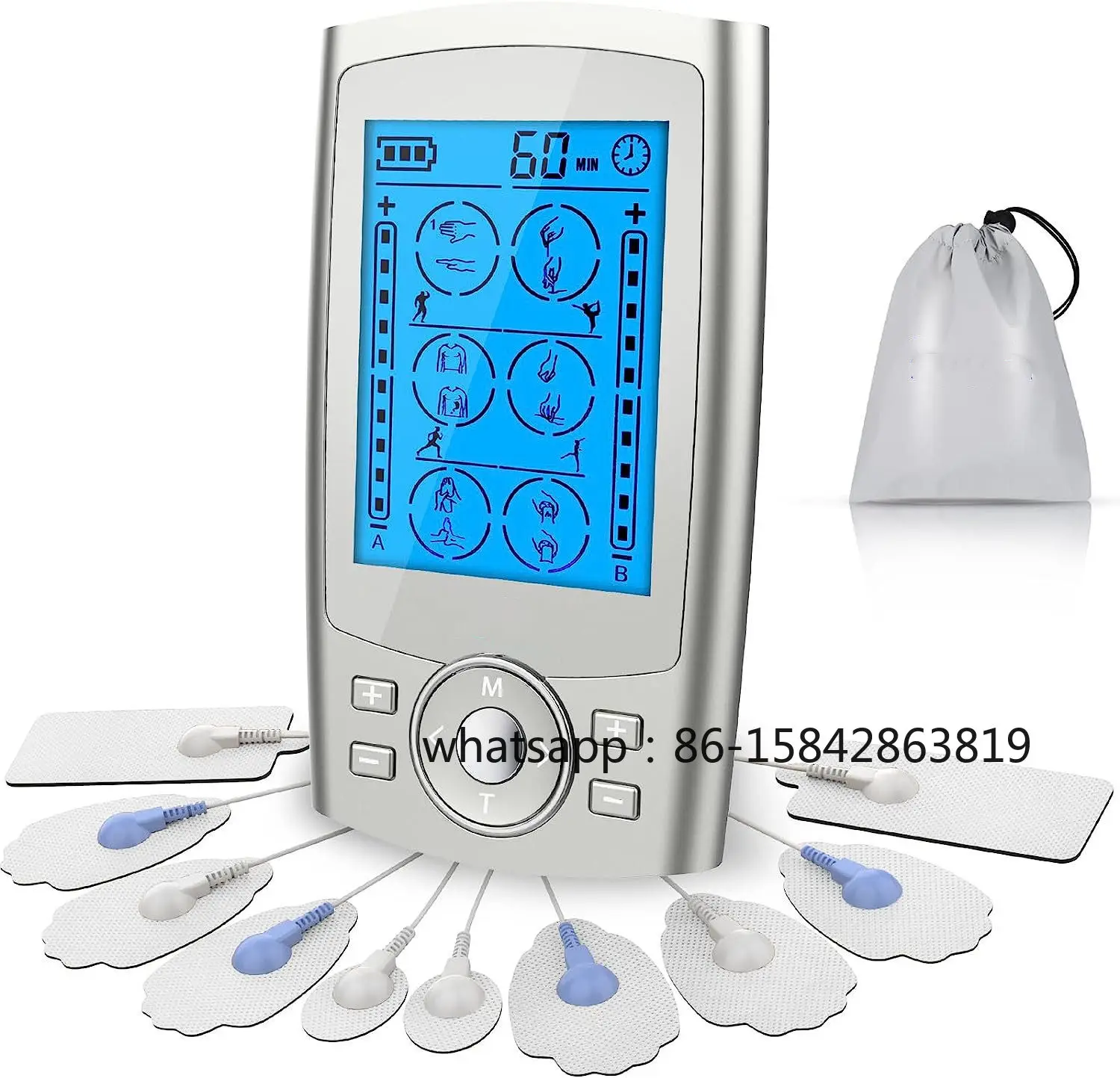 Dual Channel  Unit 24 Modes Muscle Stimulator