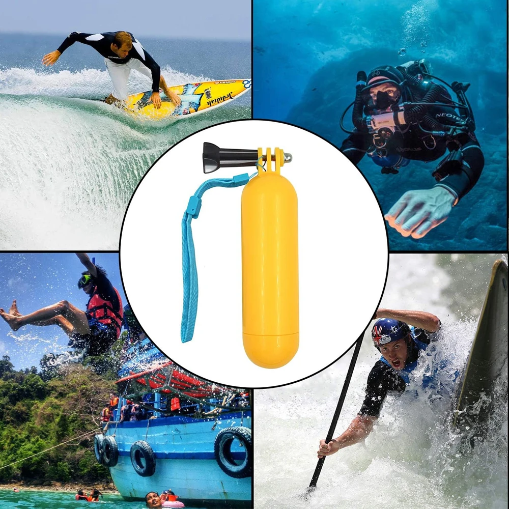 Floating Hand Grip Handle Stick Bobber Floaty Handheld Monopod For GoPro Hero 11 SJCAM AKASO DJI Insta360 Action Cam Accessories