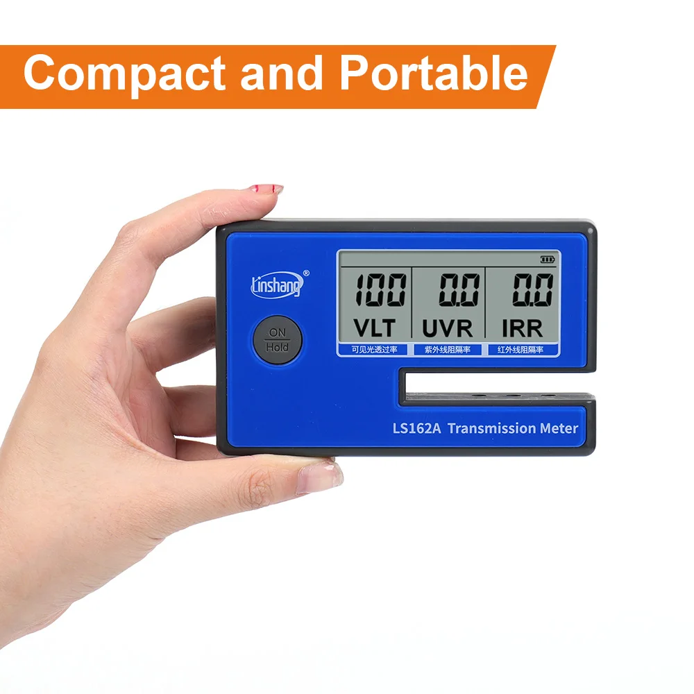 Groothandel LS162 LS162A Linshang Tint Checker Solar Film Transmissie Meter