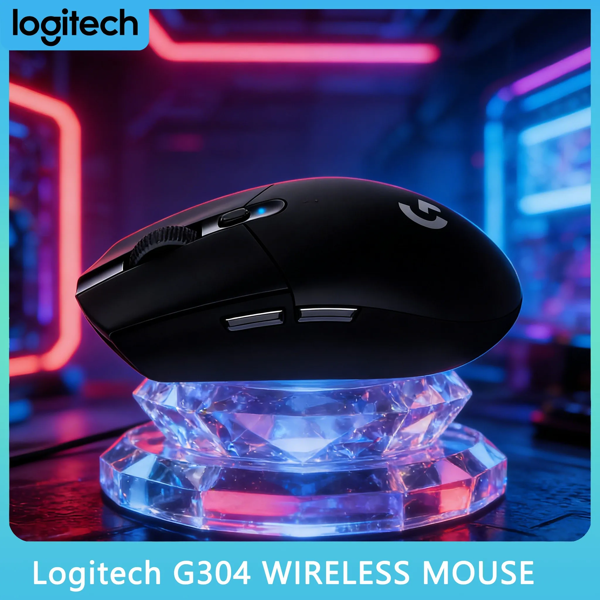 

Беспроводная игровая мышь Logitech G304/G305, легкая (99 г), с удобным захватом