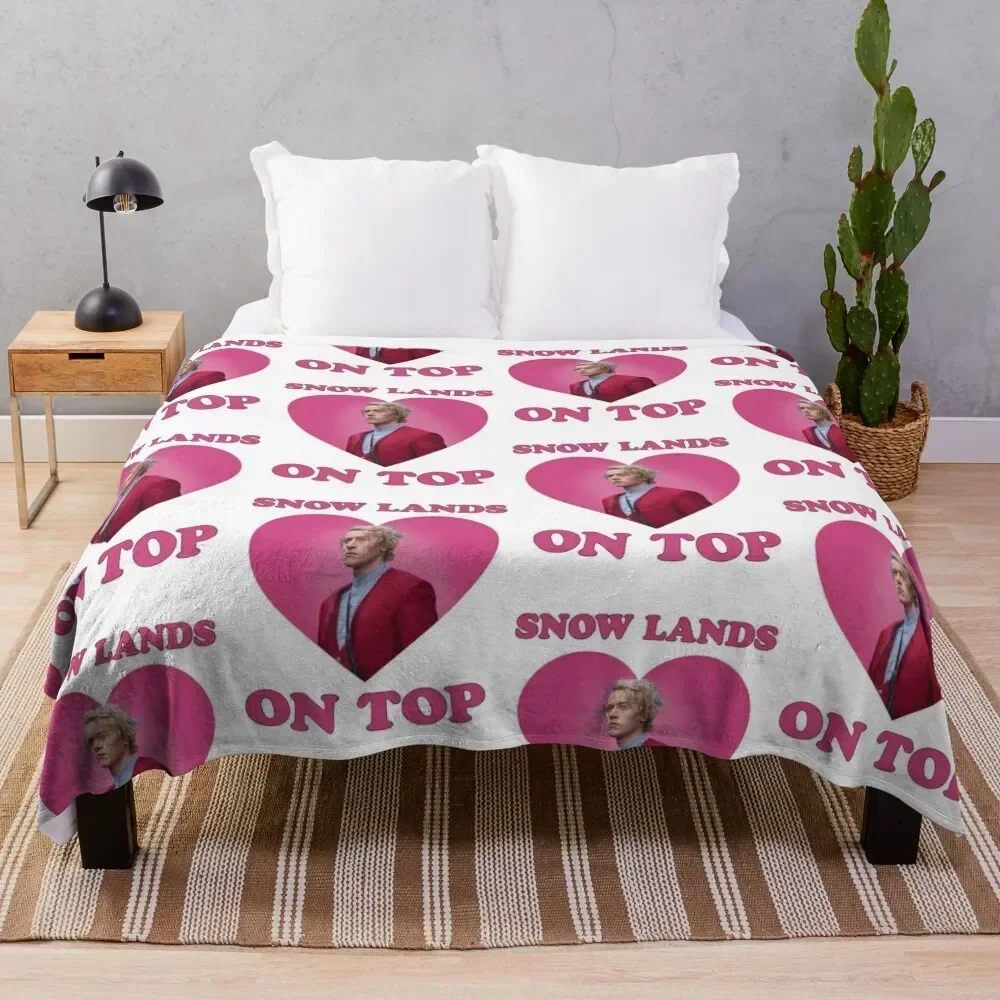 

Snow Lands On Top Coriolanus Snow Throw Blanket Breathable Lightweight Blanket for Adults Kids