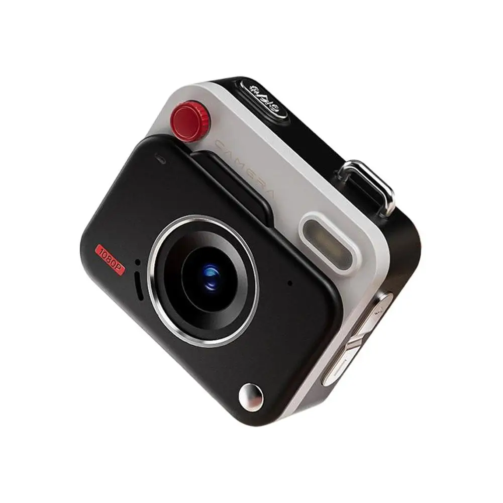 2025 هدية جديدة الإبهام جيب السفر في الهواء الطلق مسجل صور CCD كاميرا رقمية HD ريترو كاميرا صغيرة كاميرا سلسلة مفاتيح محمولة