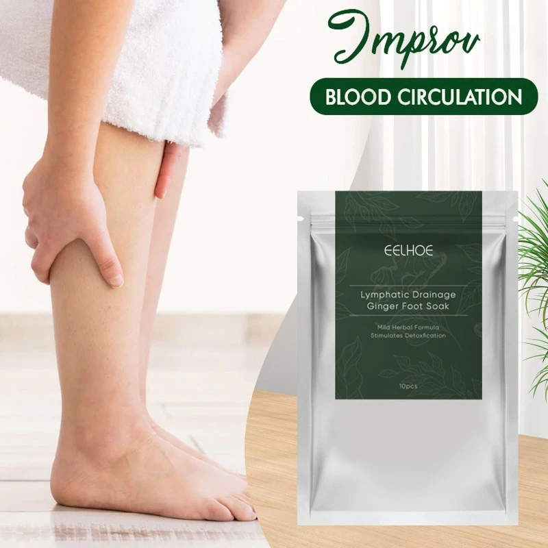 Herbal Slimming Foot Bath sweat Body Shaping Firming Thigh Muscle thin Leg Belly Remove dampness Lymphatic Drainage Feet Soak