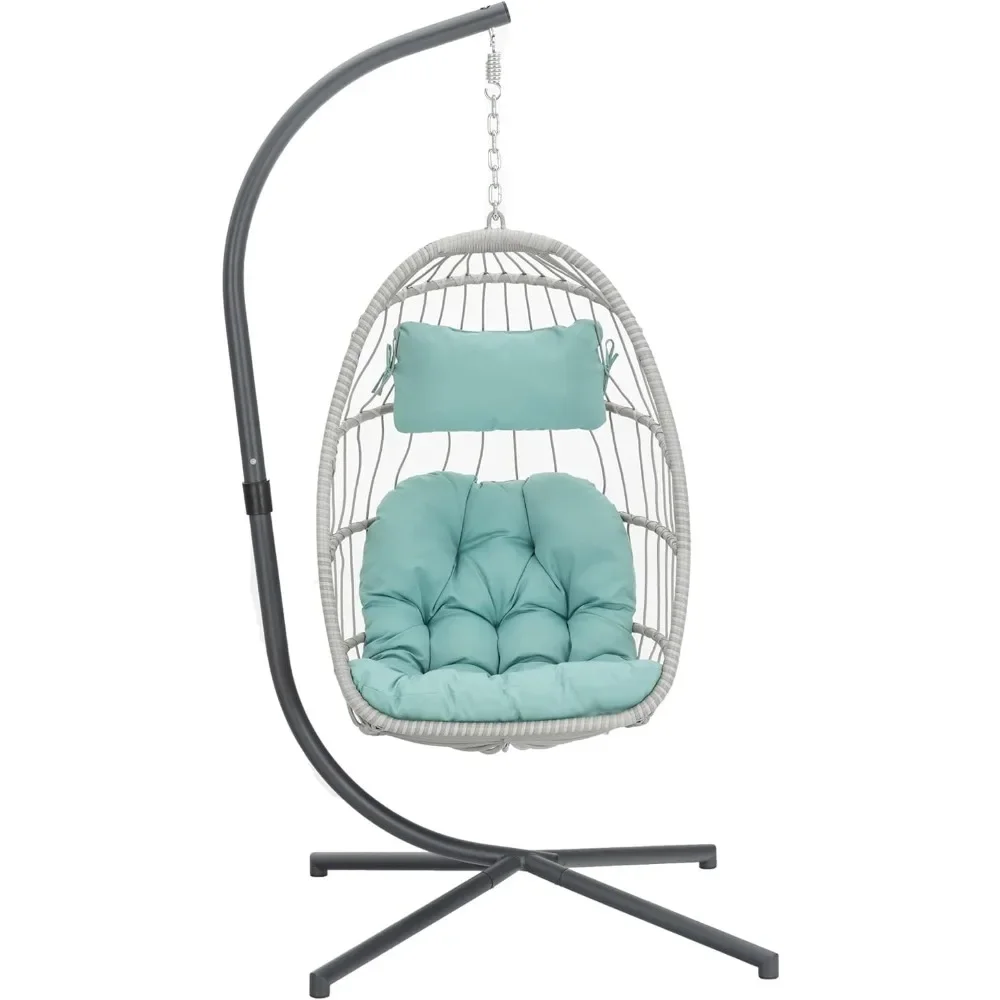 Hammocks, Rattan Wicker Hanging Egg Chair for Indoor Outdoor Bedroom Patio Hanging Basket Chair, Hammocks