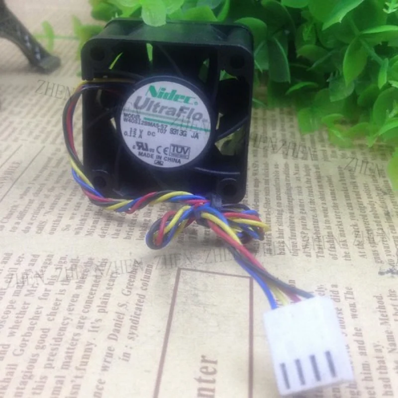 

Y 1PCS New FOR Nidec W40S12BMA5-57 T07 DC12V 0.12A 4wire server cooling fan # QW.
