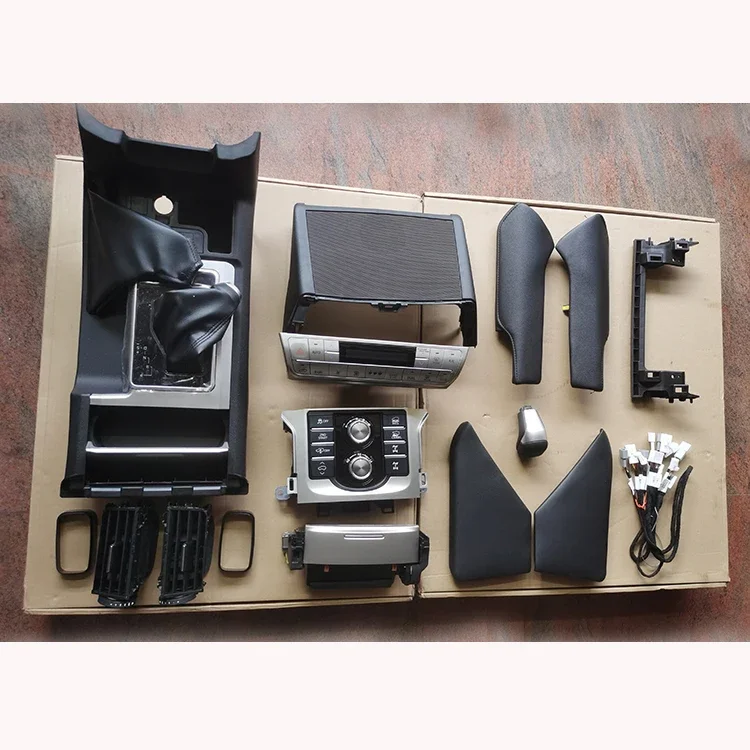 Upgrade to the 2018 luxury interior accessory LC150 for the 2010-2017 Toyota Land Cruiser Prado FJ150 console