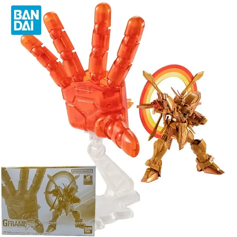 

Bandai Original GUNDAM Anime Model Shokugan GFRAMEFA GOD GUNDAM MEIKYOSHISUI Ver Action Figure PB Toys Gifts For Children