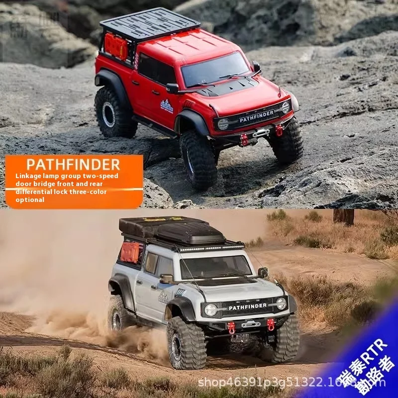 Rgt Ruitai Ex86150 Road Explorer 1/10 Remote Control Electric Dual Speed Reverse Transmission Four Wheel Drive Climbing Vehicle